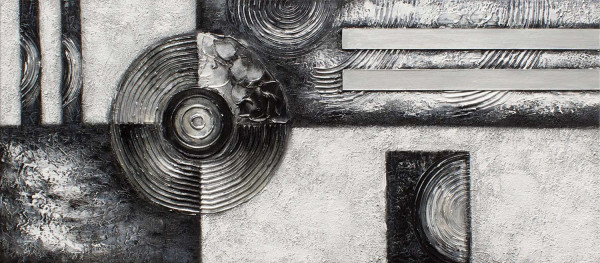 Ölgemälde abstrakt - ca. 60 x 140cm