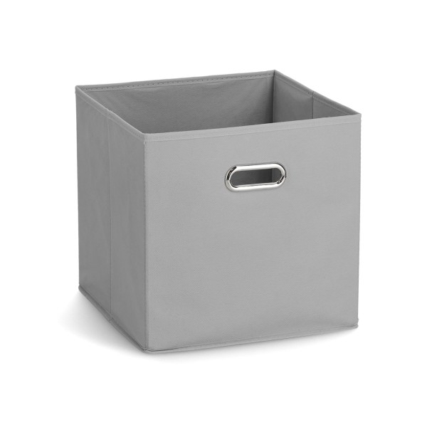Aufbewahrungsbox mit Griff, Vlies - Grau