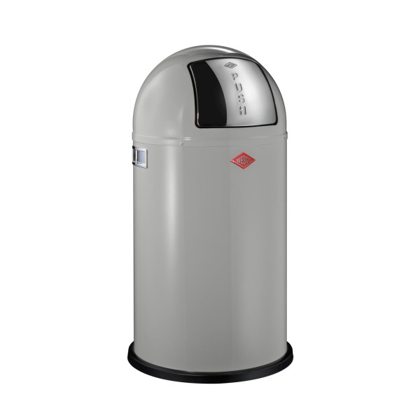 Wesco Mülleimer Pushboy 50 Liter - Cool Grey