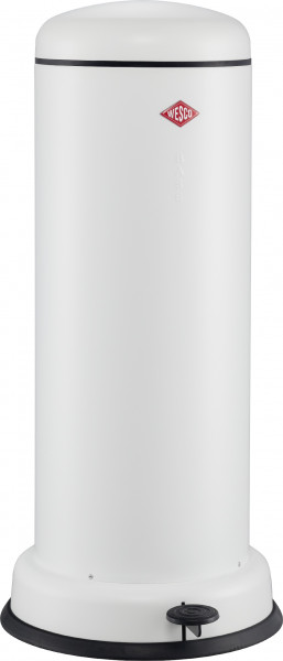 Wesco Loft Mülleimer Big Baseboy 30 Liter - Weiß matt