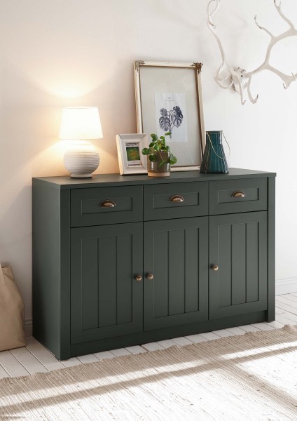 Sideboard Ascot - Landhaus Grün