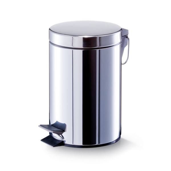 Treteimer - Edelstahl / Silber - 3 Liter