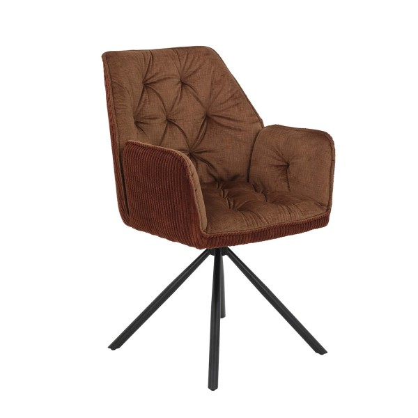 Sesselstuhl Inge - Cord Copper