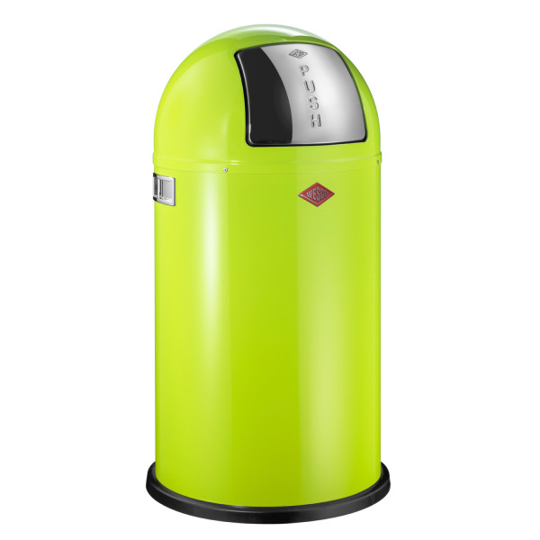 Wesco Mülleimer Pushboy 50 Liter - Limettengrün