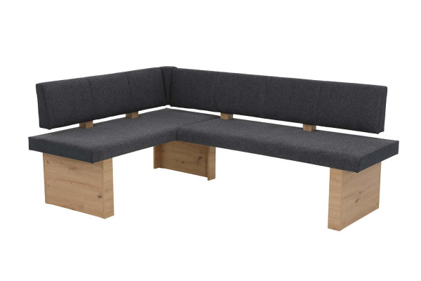 Eckbank Linn - Webstoff Anthrazit