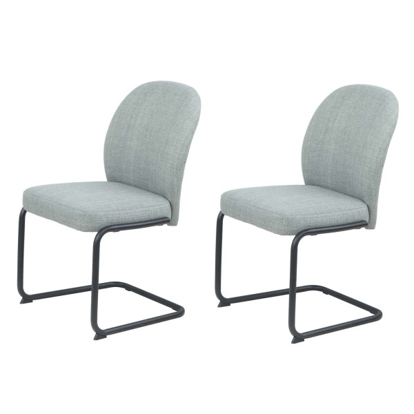 2er Set Schwingstuhl Karen II - Mint