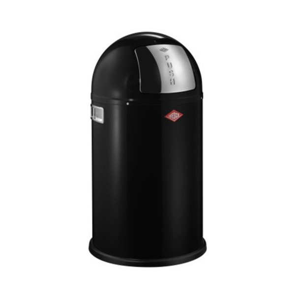 Wesco Mülleimer Pushboy 50 Liter - Schwarz
