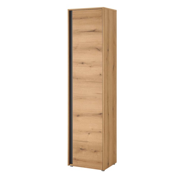 Garderobenschrank City - Evoke Eiche / Anthrazit