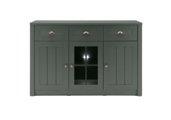 Sideboard II Ascot - Landhaus Grün
