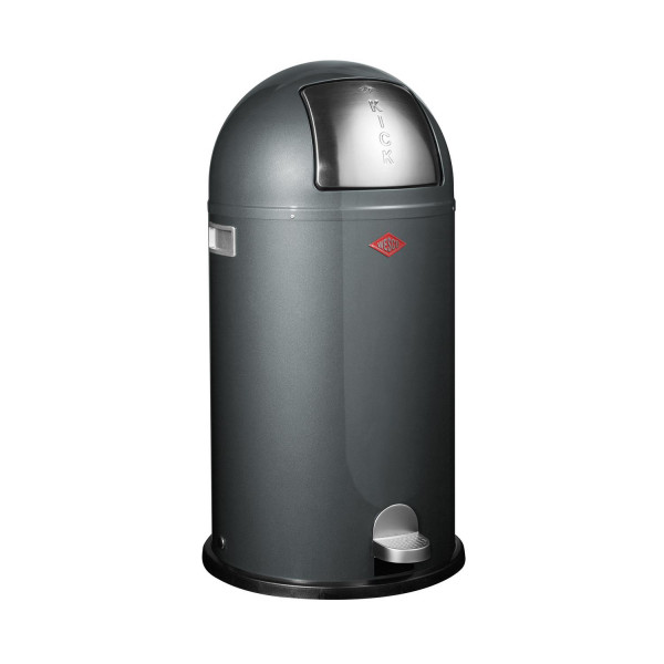 Wesco Mülleimer Kickboy 40 Liter - Graphit