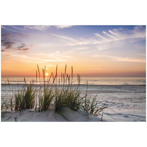 Leinwandbild - Sonnenuntergang am Meer - 60 x 90cm