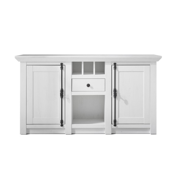 Sideboard Westerland - Landhaus Pinie Weiß