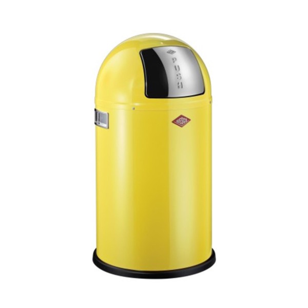 Wesco Mülleimer Pushboy Junior 22 Liter - Zitronengelb