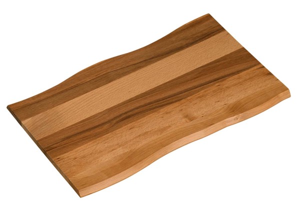 Rustikales Schneidebrett, Kernbuche - 45 x 27cm