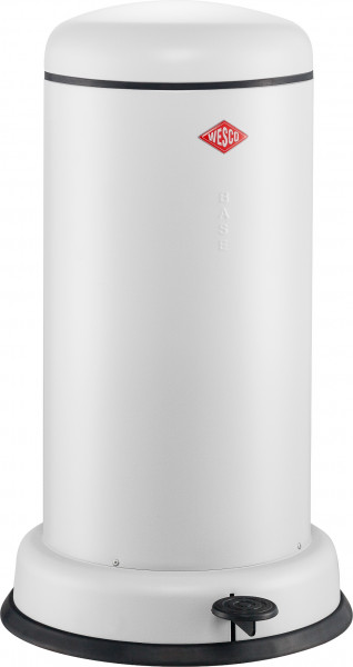 Wesco Loft Mülleimer Baseboy 20 Liter - Weiß matt