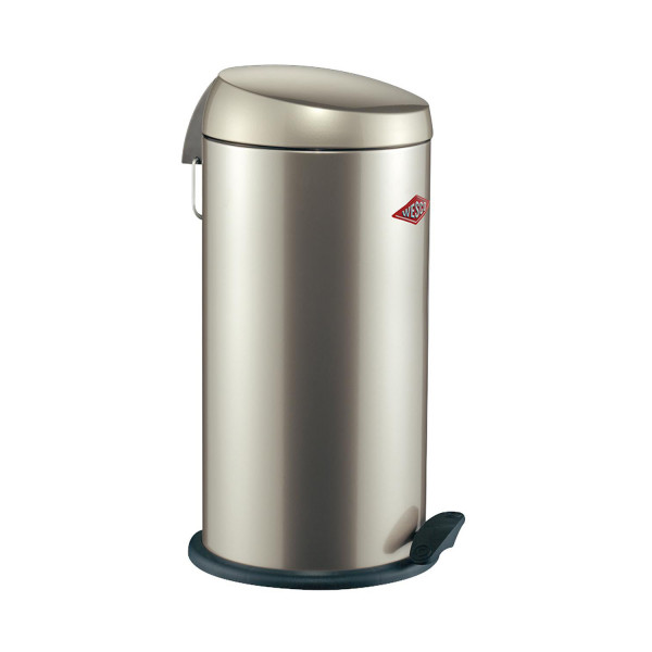 Wesco Mülleimer Capboy Maxi 22 Liter - Neusilber