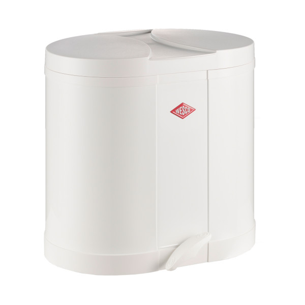 Wesco Ökosammler 2 x 15 Liter - Weiß