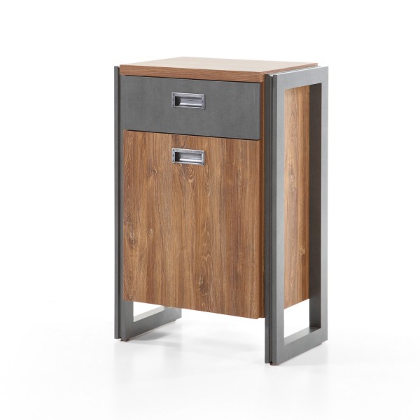 Kleine Kommode Detroit - Industrial Stirling Oak