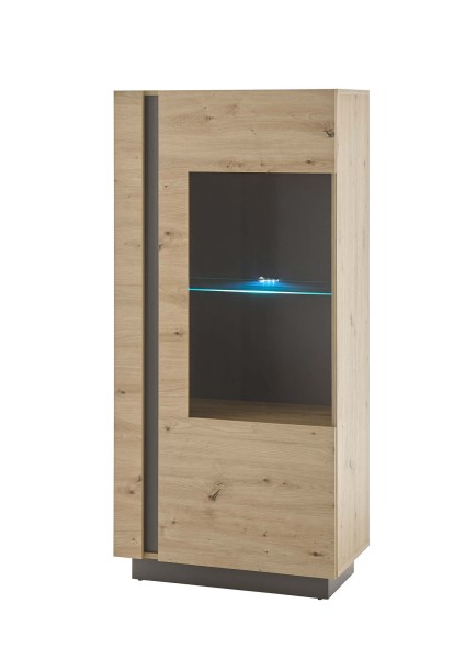 Kleine Vitrine Clair - Artisan Eiche