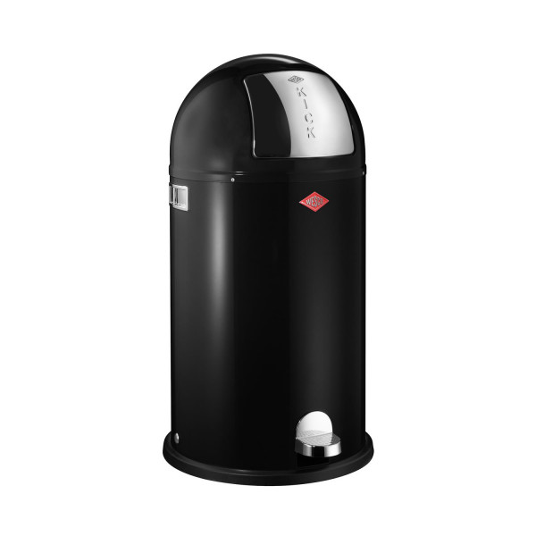 Wesco Mülleimer Kickboy 40 Liter - Schwarz