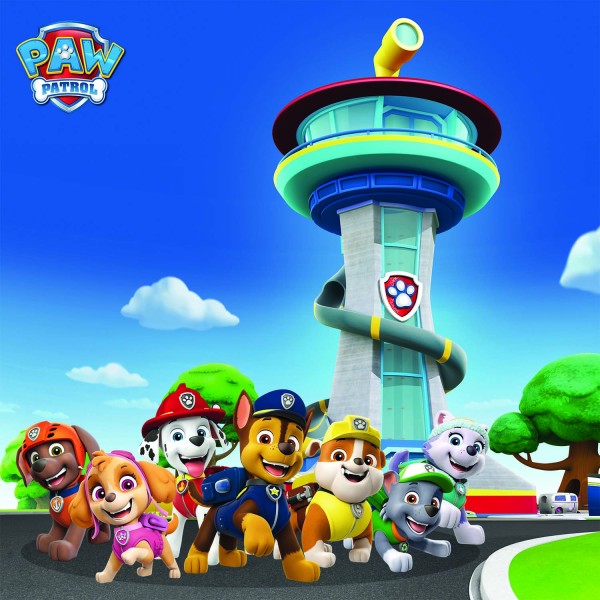 Leinwandbild - Motiv: Paw Patrol - 35 x 35cm