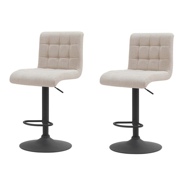 2er Set Barhocker Erika - Beige