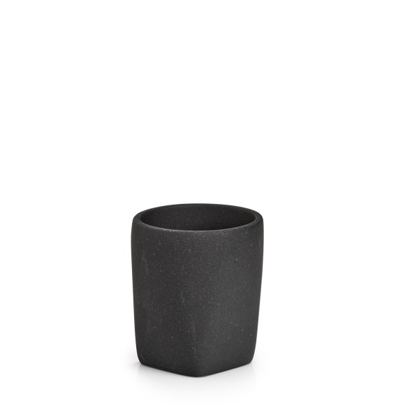 Zahnputzbecher Dark Stone - Schwarz