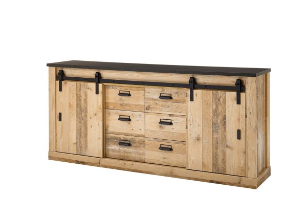 Großes Sideboard Sherwood - Old Style Landhaus