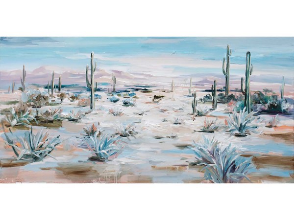 Leinwandbild - Motiv: Wüste - 70 x 140cm