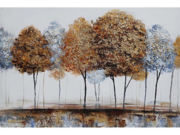 Leinwandbild - Motiv: Bäume - 80 x 120cm