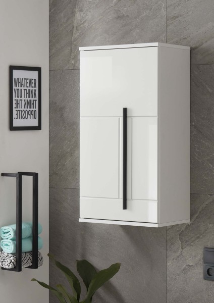 Cantara Hängeschrank - Weiß Hochglanz