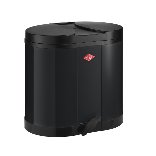 Wesco Ökosammler 2 x 15 Liter - Schwarz