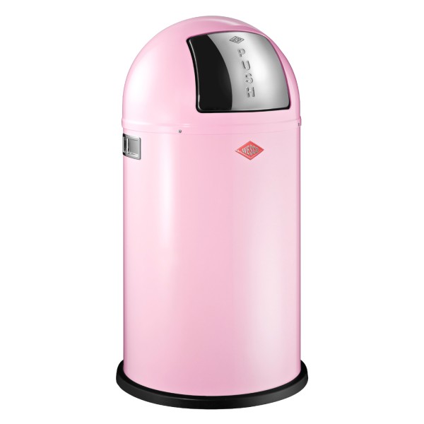Wesco Mülleimer Pushboy 50 Liter - Rosa