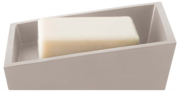 Seifenschale Yoshi - matt-taupe