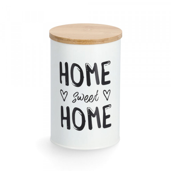 Vorratsdose Home, Bambusdeckel - 1000ml, Ø 10,5cm