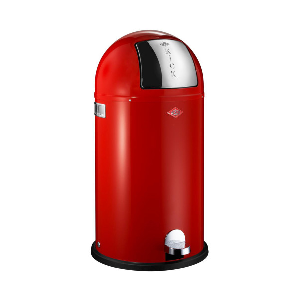Wesco Mülleimer Kickboy 40 Liter - Rot
