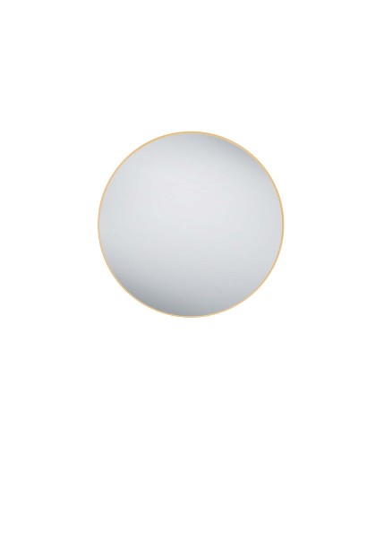 Britney Metallspiegel Gold - Ø 80cm