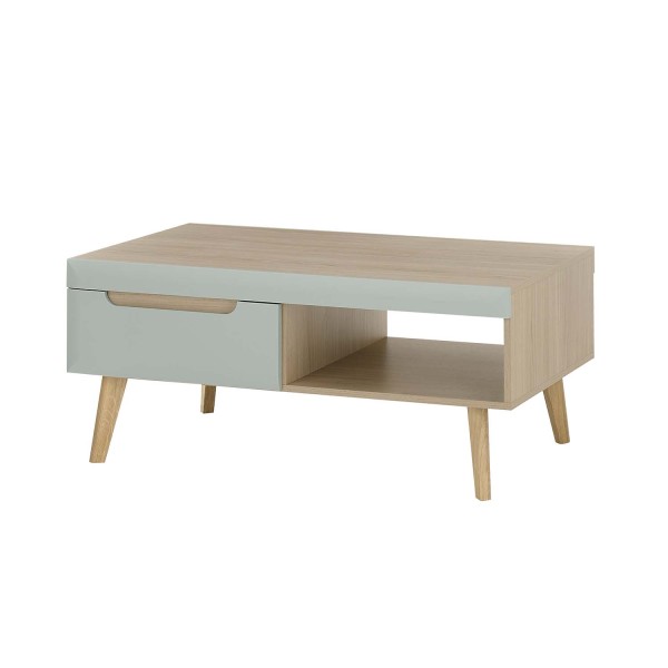 Couchtisch Svante - Scandi Oak / Pistaccio Matt
