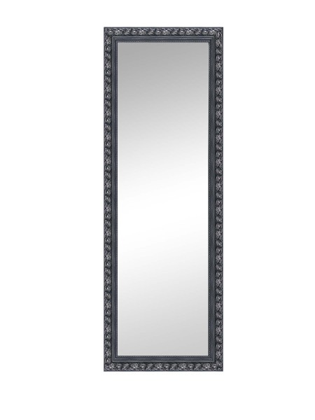 Tanja Rahmenspiegel Schwarz-Silber - 50 x 150cm