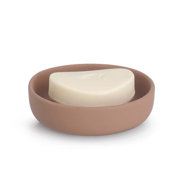 Seifenschale - Keramik, Mocca