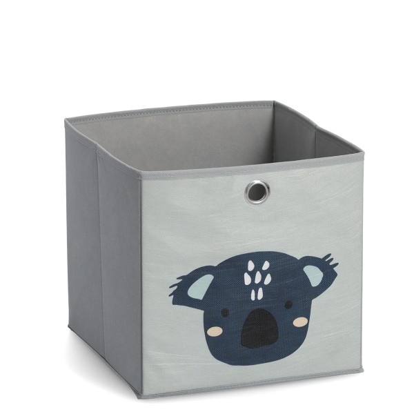 Aufbewahrungsbox Koala, Vlies - Grau